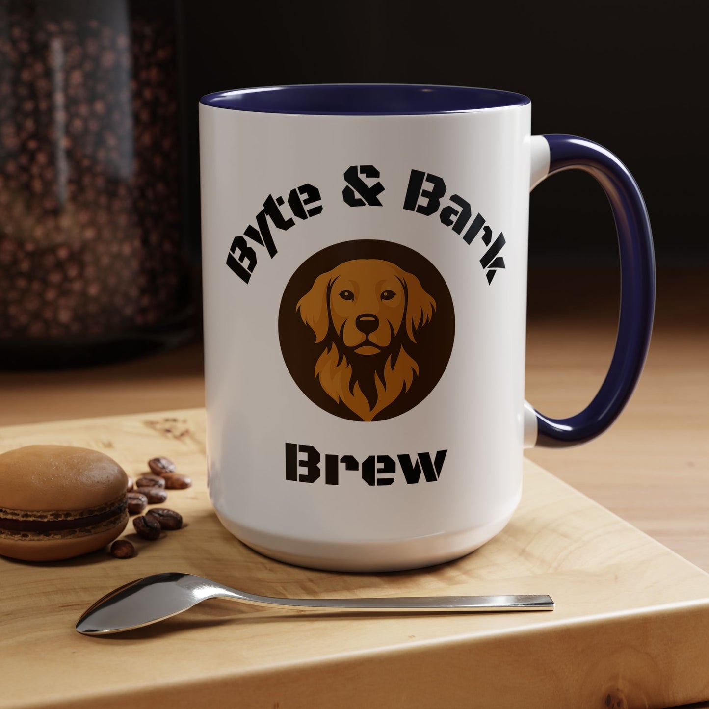 Byte & Bark Brew Dog Lover's Ceramic Coffee Mug