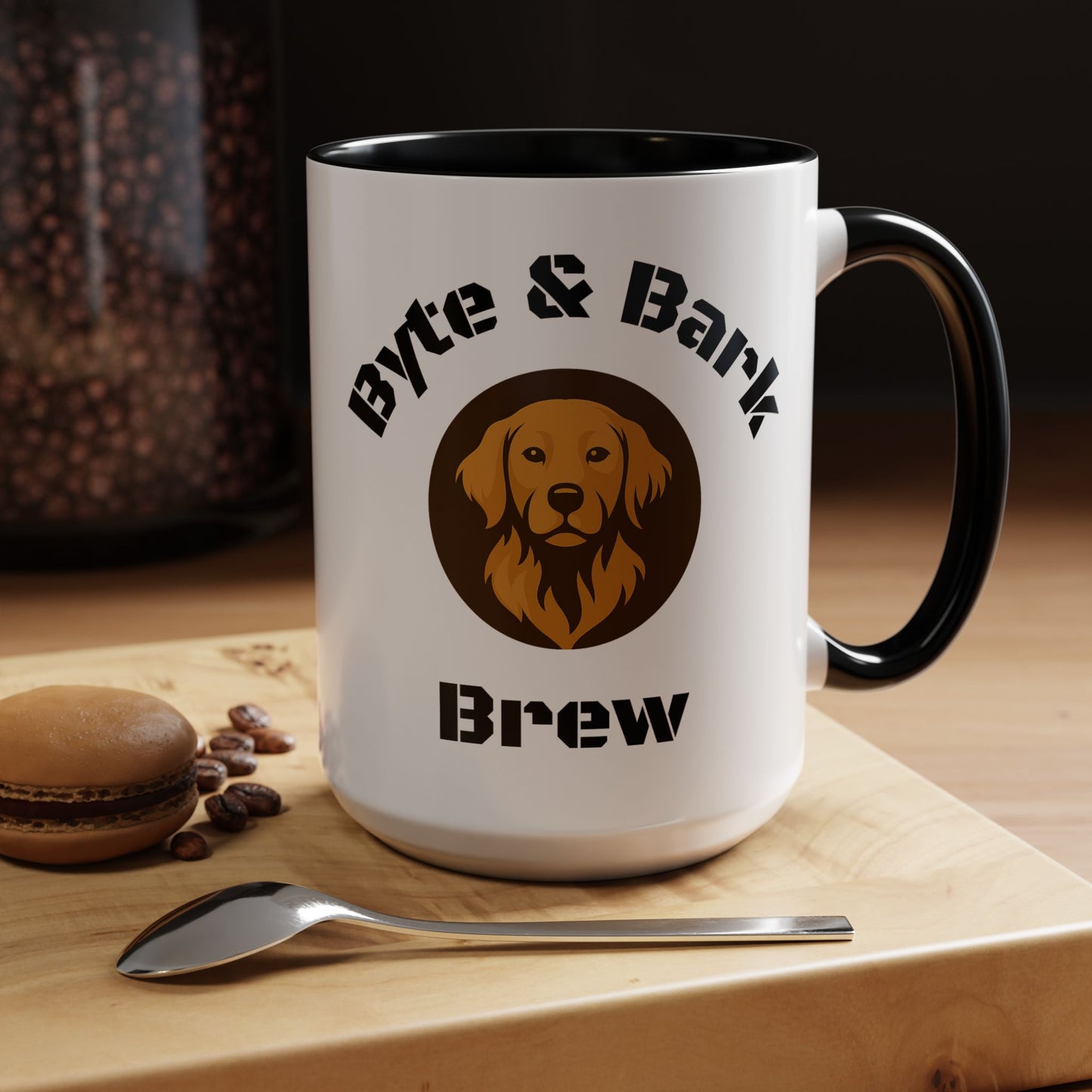 Byte & Bark Brew Dog Lover's Ceramic Coffee Mug