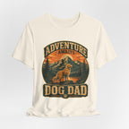 Adventure Awaits, Dog Dad — Unisex Tee
