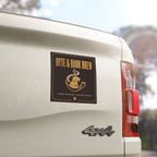 Byte & Bark Brew™ Car Magnet — 5" × 5"