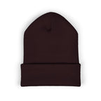 Byte & Bark Brew Brown beanie on a white background
