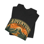 Adventure Awaits, Dog Dad — Unisex Tee