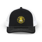 Vintage Golden Retriever Patch Snapback Trucker Cap