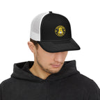 Vintage Golden Retriever Patch Snapback Trucker Cap