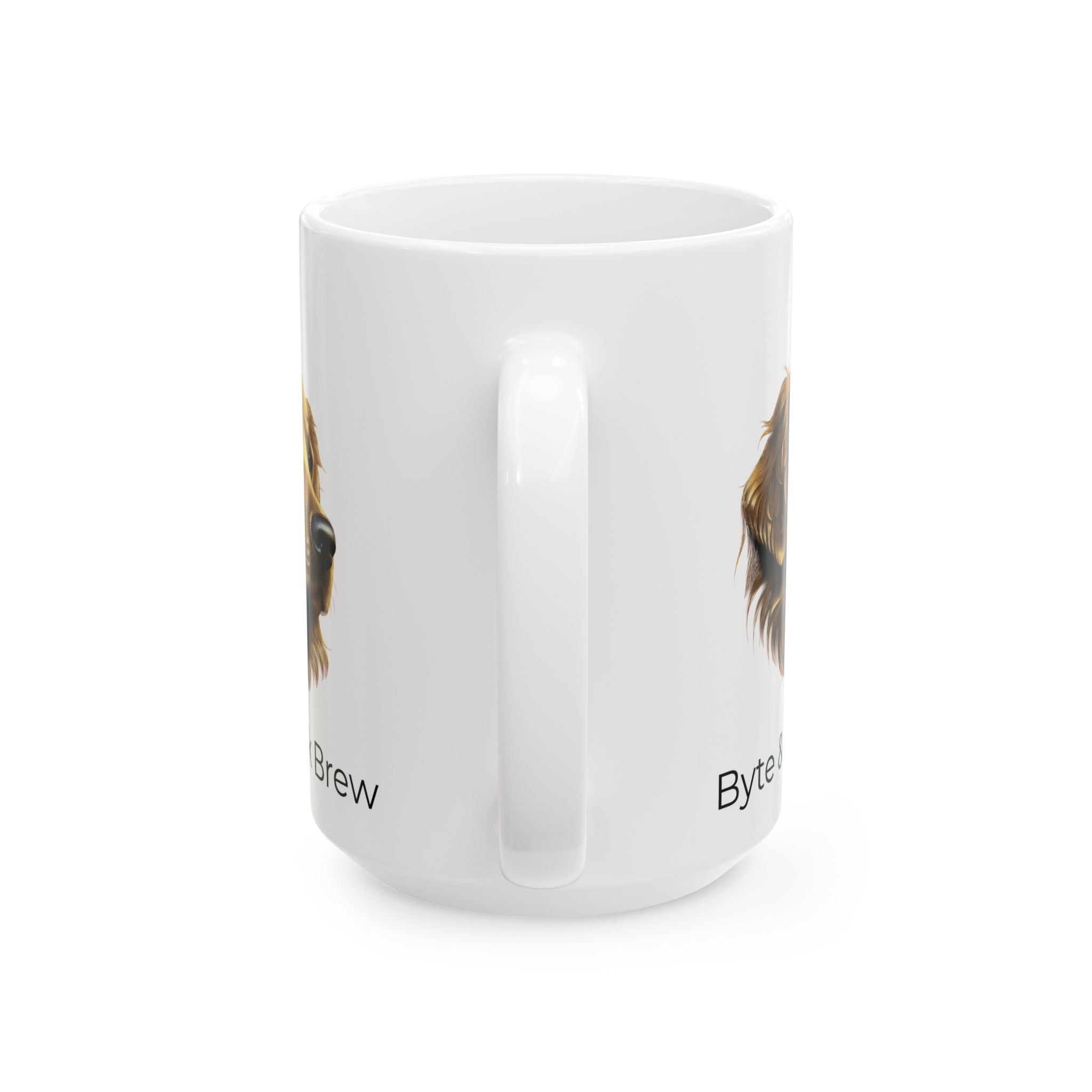 Byte & Bark Brew™ Golden Retriever Coffee Mug