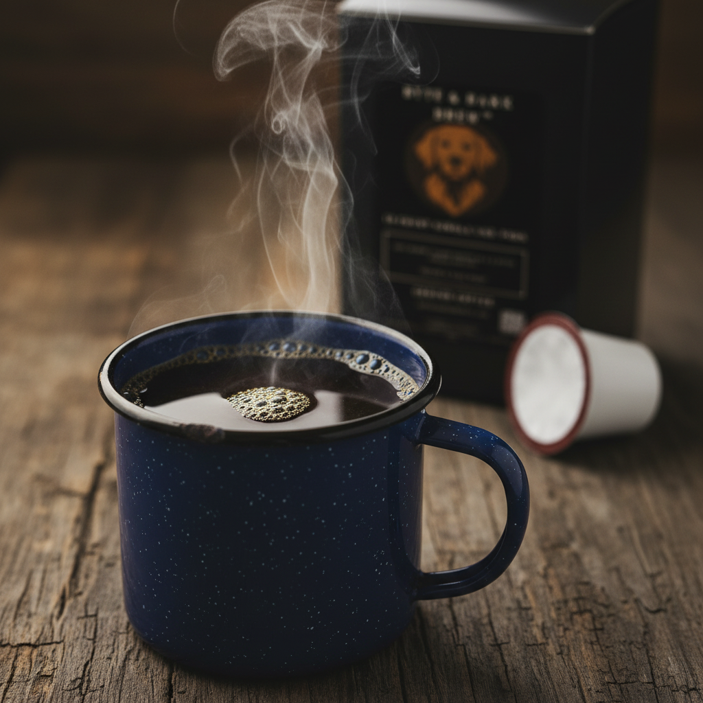 Cowboy Blend Coffee Close-up