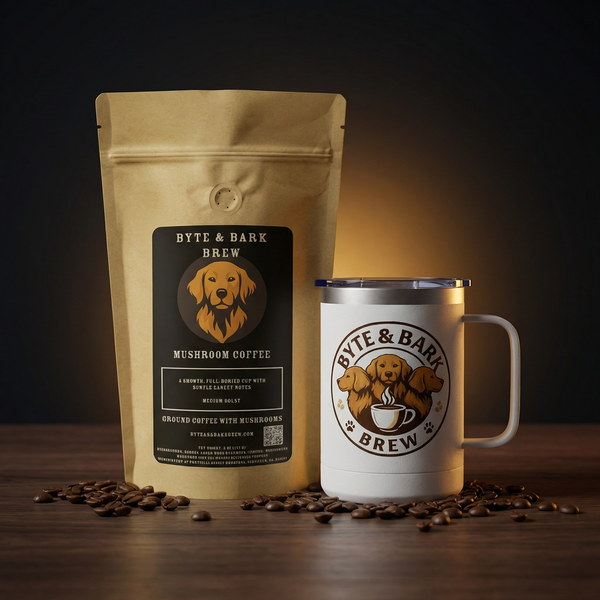 Devotee Bundle – Mushroom Coffee + Insulated Tumbler