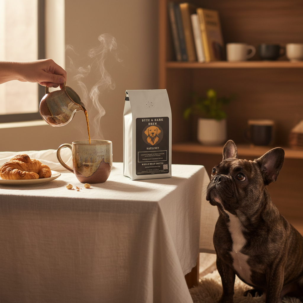 Hazelnut Coffee Breakfast