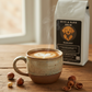 Hazelnut Coffee Close-up