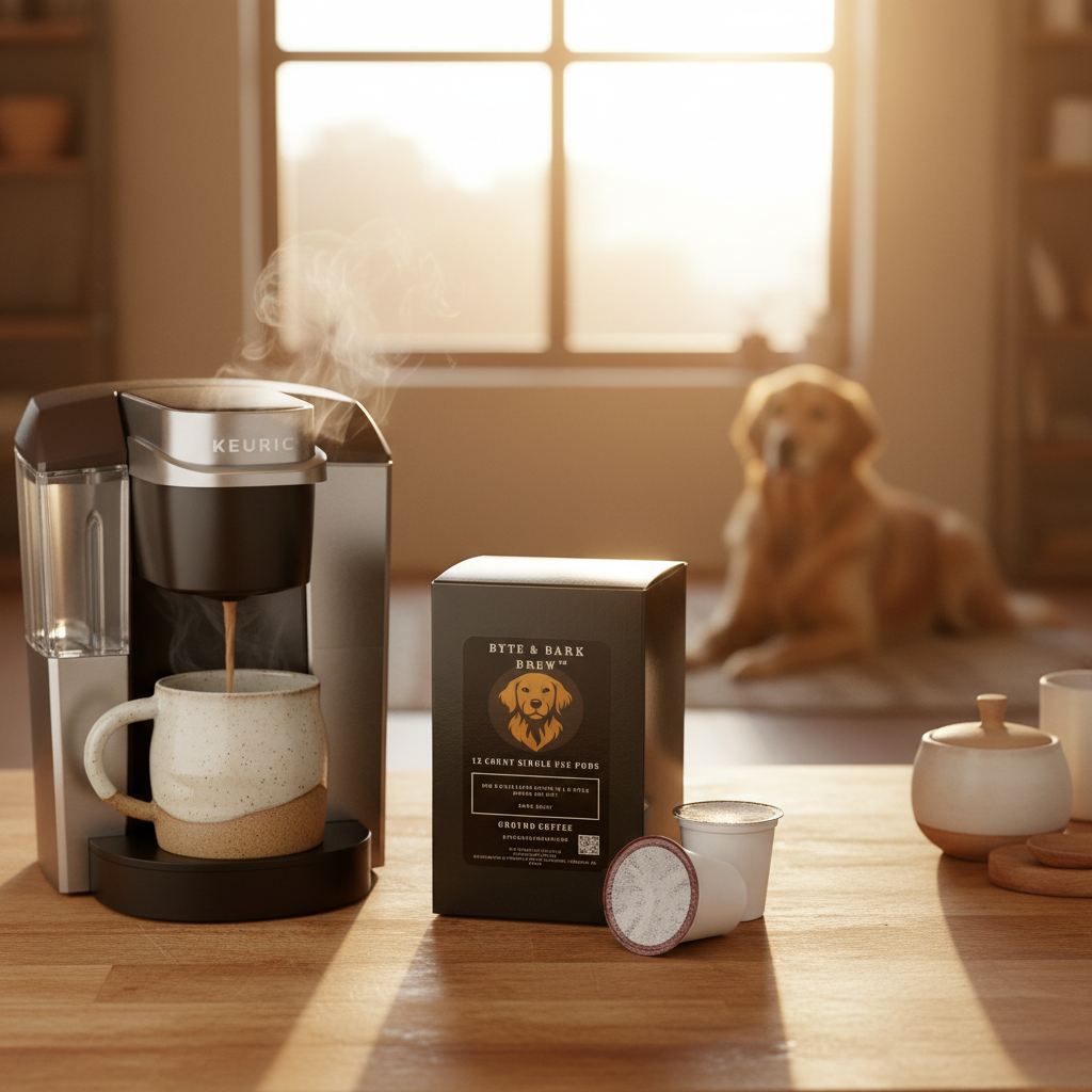 K-Cup Brewing Morning