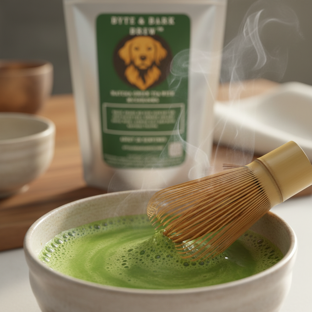Matcha Brewing with Product