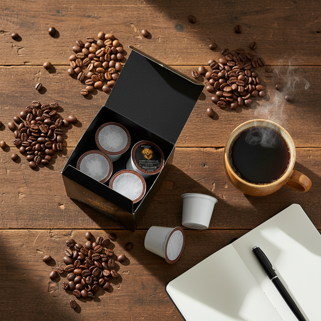 Six Bean Pods Flat Lay